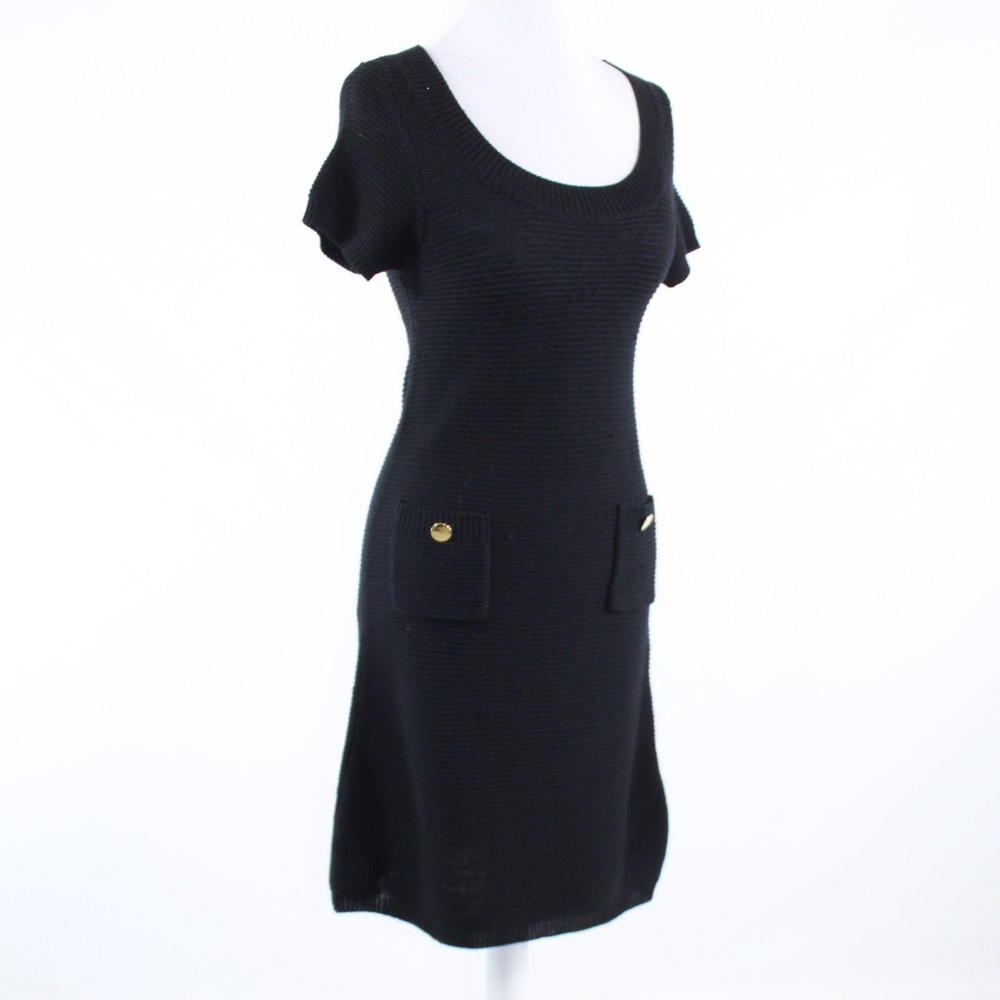 Ann Taylor LOFT black sheath dress XS - Picture 3 of 8